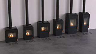 Σόμπα ξύλου Barbas BOX 40 40-85