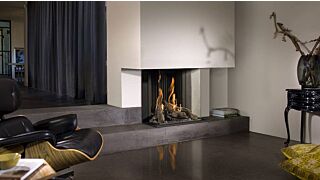 Ενεργειακή Εστία Αερίου Bellfires Smart Bell Panorama 45/45