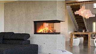 Ενεργειακό Τζάκι Brunner Panorama 51/88/50/88 - Τριών Όψεων