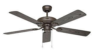 Ανεμιστήρας Οροφής Casafan Outdoor Classic BZ-EB 132cm Bronze - Plastic Brown Oak Decor
