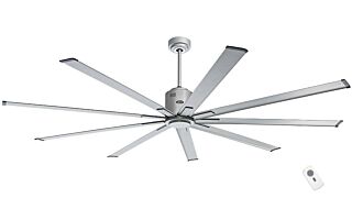 Ανεμιστήρας Οροφής CASAFAN Big Smooth Eco TS Silver / Silver 87 (221cm)