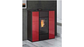 Θερμοϋδραυλική σόμπα Pellet KARMEK ONE SIVIGLIA ACCIAIO 18KW