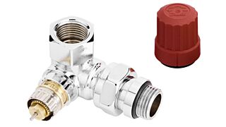 Θερμοστατική βαλβίδα θερμαντικών σωμάτων DANFOSS RA-NCX Διαγωνιακή Αριστερή