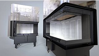 Ενεργειακό Τζάκι καλοριφέρ Defro Home Riva ME BP G Short 