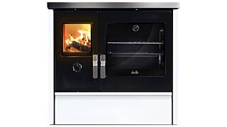 Σόμπα φούρνος ξύλου Deville Melisse 90 Λευκό