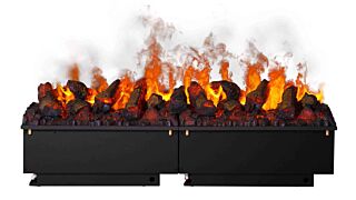 Εντοιχιζόμενη ηλεκτρική εστία Dimplex Cassette 1000R με 2 Logset