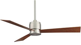 Ανεμιστήρας οροφής Fanimation ZONIX SN Satin Nickel 137cm (54) με Πτερύγια Κερασιάς / Καρυδιάς