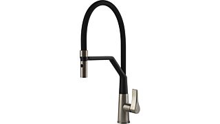 Gessi Proton Inox Finish ημιεπαγγελματική με αποσπώμενο ντους