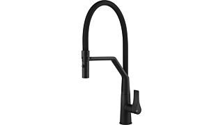 Gessi Proton Black Matt ημιεπαγγελματική με αποσπώμενο ντους