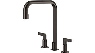 Gessi Inciso Black Metal Brushed PVD 3 οπών