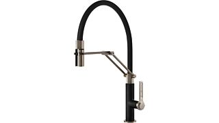 Gessi Officine Inox Finish - Black Matt με αποσπώμενο ντους