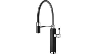 Gessi Happy Black Matt - Chrome