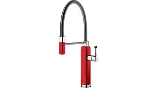 Gessi Happy Red Glossy - Chrome