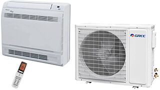 Σετ κονσόλα δαπέδου Gree R32 Inverter 18000btu GEH18AA-K6DNA1F/I GEH18AA-K6DNA1F/O