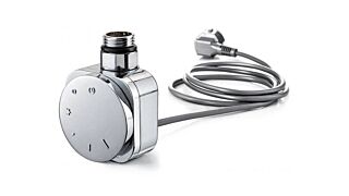 Ηλεκτρική Αντίσταση πετσετοκρεμάστρας HeatQ Nord 800W Χρωμέ με ίσιο καλώδιο