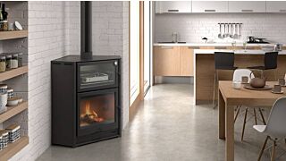 Σόμπα φούρνος ξύλου Hergom Arce R 12Kw