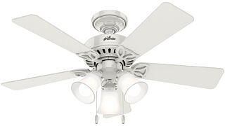 Ανεμιστήρας οροφής HUNTER Beacon Hill - White - White-Light Oak 107cm 24905