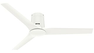 Ανεμιστήρας οροφής HUNTER Athens Low Profile - Fresh White - White 132cm 52694