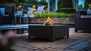 Τζάκι εξωτερικού χώρου Infire Fire Pit Black Square 700