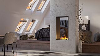 Τζάκι Βιοαιθανόλης INFIRE 2Side 1000 Slim Vertical