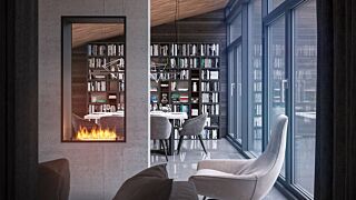 Τζάκι Βιοαιθανόλης INFIRE 2Side 1400 Slim Vertical