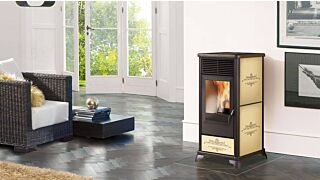 Σόμπα Pellet Αερόθερμη Edilkamin - Italiana Camini Classica Plus 8KW Κεραμικό 