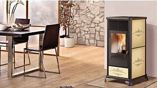 Σόμπα Pellet Αερόθερμη Edilkamin - Italiana Camini Classica2 WiFi 8KW Κεραμικό 