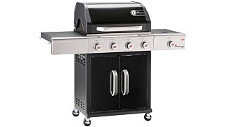 Ψησταριά υγραερίου LANDMANN 12962 - Triton PTS 4.1 μαύρη (6 ΑΤΟΚΕΣ)