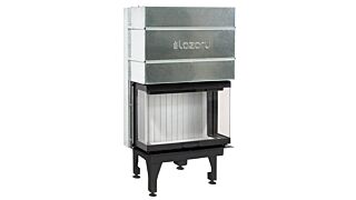 Ενεργειακό Τζάκι Lazaru e-3 SIDE 70/52 E-LINE με KIT Βεντιλατέρ