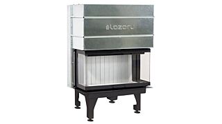 Ενεργειακό Τζάκι Lazaru e-3 SIDE 90/52 E-LINE με KIT Βεντιλατέρ