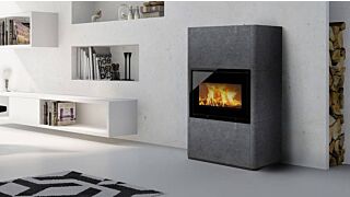 Σόμπα ξύλου LOTUS Beto 470M Magic Door