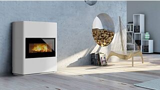 Σόμπα ξύλου LOTUS Beto 470W Magic Door