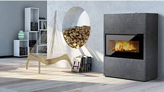 Σόμπα ξύλου LOTUS Beto 470WM Magic Door