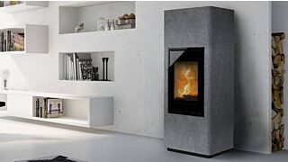 Σόμπα ξύλου LOTUS Beto 700M Magic Door