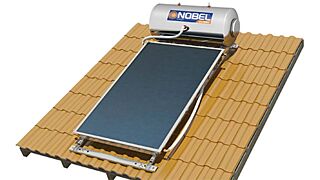 Nobel Classic Glass 200lt/2.6τμ (1x2.6τμ). Τριπλής ενέργειας. Βάση κεραμοσκεπής  