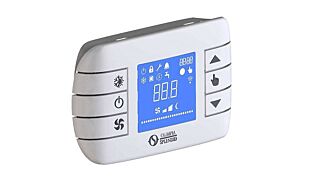 Olimpia Splendid Επιτοίχιο LCD Ενσύρματο Χειριστήριο Fan Coil B0736