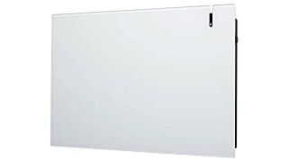 Radialight Aetherea 1000 Watt Λευκό - Ψηφιακός Θερμοπομπός Διπλής Λειτουργίας με Γυάλινη Πρόσοψη