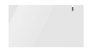 Radialight Aetherea 1500 Watt Λευκό - Ψηφιακός Θερμοπομπός Διπλής Λειτουργίας με Γυάλινη Πρόσοψη