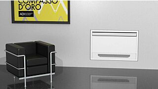 Μονάδα Fancoil Sabiana Carisma Whisper IV CFF-ECM 10 Slim Δαπέδου κρυφού τύπου