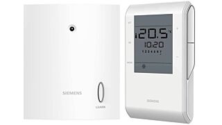 Σετ Ασύρματου Χρονοθερμοστάτη Χώρου Siemens RDE50.1 RF SET