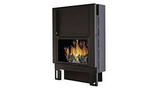 Ενεργειακή εστία ξύλου Edilkamin - Italiana Camini TEKNO 1 Up N 15kw 