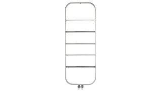 Πετσετοκρεμάστρα μπάνιου Thermo Inox SPARK 120x45 Brushed