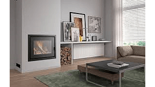 Τζάκι καλοριφέρ HERGOM DERO 34.9KW (21 στο νερό & 13.9 στον αέρα)