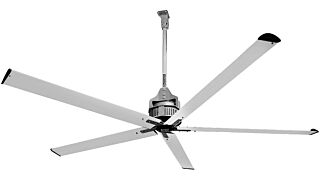 Ανεμιστήρας Οροφής Βιομηχανικού Τύπου Vortice Nordik HVLS Superblade 700 White 275 (700cm)