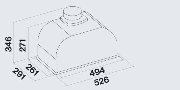 Falmec Built In Διαστάσεις